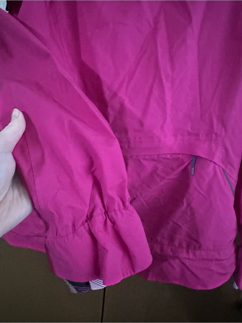 lululemon athletica Women’s Lightweight Fuchsia Pink Hooded Full Zip Jacket 12 - Picture 13 of 16